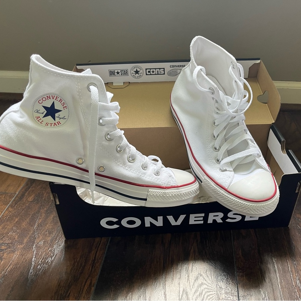 White  All-Star Converse